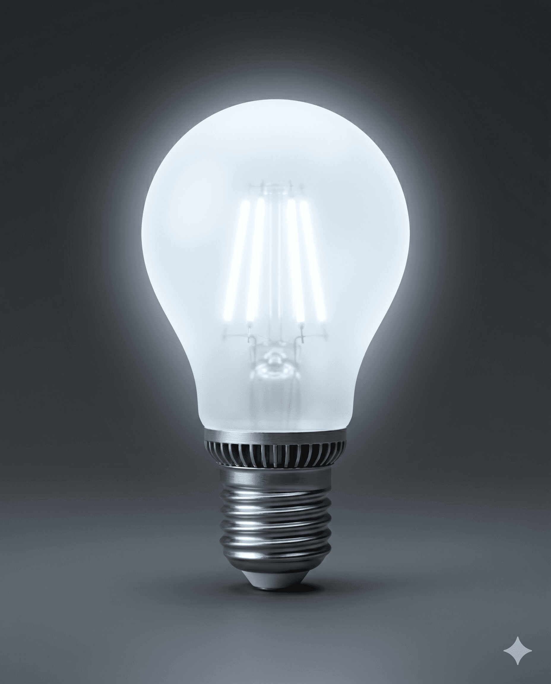 LED lampochka E27 9W (4000K) — 2