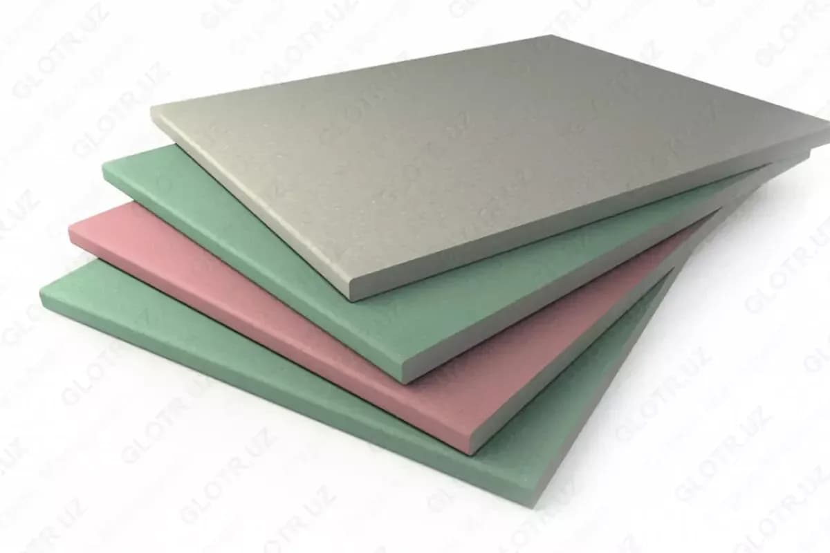 Gipsokarton Knauf 9.5 mm (1.2×2.5 m)