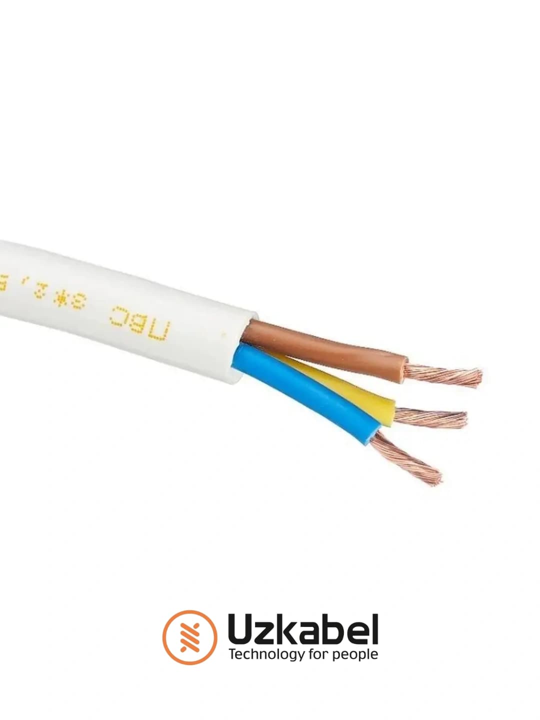 Kabel VVGng 3×1.5 mm² (mis) — 2